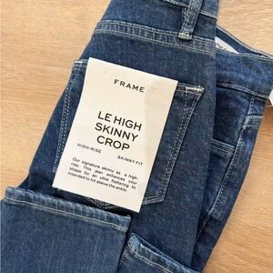 Frame Denim Blue Skinny Jeans